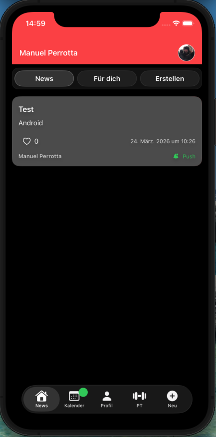 Vereins-App Login