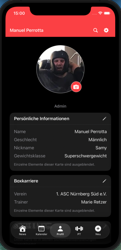 Vereins-App News
